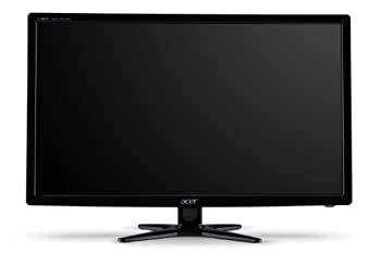 【中古-非常に良い】 acer エイサー 24インチ ワイド液晶ディスプレイ (非光沢 フルHD 1920x1080 HDMI DVI-D VGA) G246HLABID｜ムジカ＆フェリーチェ店
