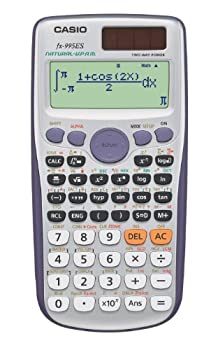 【未当て嵌める】【中古】 カシオ 1価関数計算器 数学気取らない見せびらかす 5721価関数 10桁 fx-995ES-N しろがね色