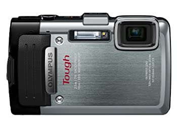 【中古-人並み外れたに似つかわしい】 OLYMPUS オリンパス デジタル写真機 STYLUS TG-830 1600万絵素 後押し照らしだす型CMOS 雨合羽動作10m しろがね色 TG-830 SLV