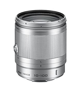 【中古】 Nikon ニコン 高倍率ズームレンズ 1 NIKKOR VR 10-100mm f/4-5.6 シルバー CXフォーマット専用