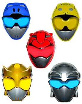 【中古-非常に良い】 特命戦隊 ゴーバスターズ お面 5種セット ≪ レッドバスター ブルーバスター イエローバスター スタッグバスター ビートバスター ≫