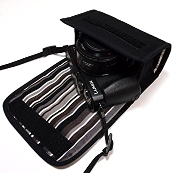 【中古】 suono (スオーノ) ハンドメイド LUMIX GX1ケース (ブラック・アルバグレイ) - レンズキット用|ムジカ&フェリーチェ店