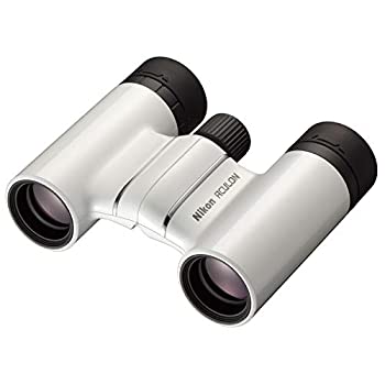 【中古-非常に良い】 Nikon ニコン 双眼鏡 アキュロンT01 8x21 ダハプリズム式 8倍21口径 ホワイト ACT018X21W