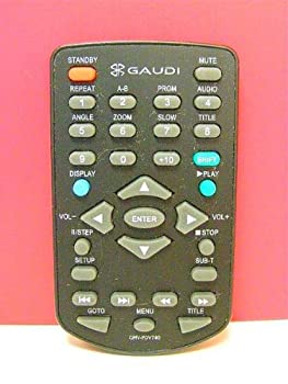 【中古】 GAUDI ヴィデオディスク遠隔操作 GHV-PDV740