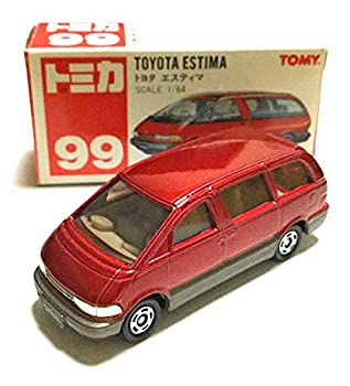 【中古-人並み外れたに好いたらしい】 トミカ NO.99 トヨタ エスティマ 赤 おもちゃ-乗り物のおもちゃ-ミニカー・トイカー