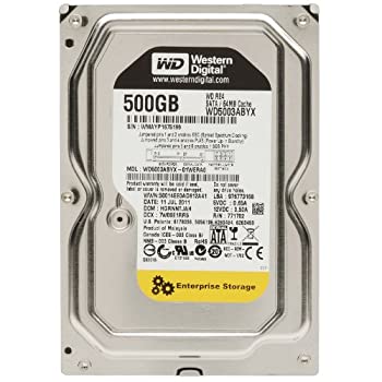 【中古】 Western Digital /WD5003ABYX/3.5in固定ディスク/500GB/SATA600/7200rpm