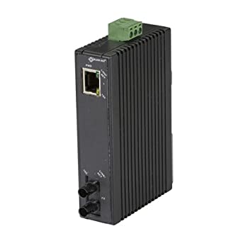 【中古-非常に良い】 Hardened Mini産業用メディアコンバータ (1 ) 10 - / 100 Mbps銅を1100 Mbpsファイバー マルチモード ST