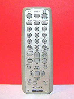 【中古】 ソニー テレビリモコン RM-W152