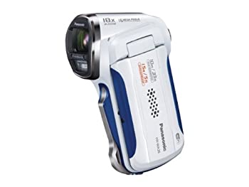 【中古】 パナソニック デジタルムービーカメラ 雨合羽\u0026手ごわい腹積もり 白いこと HX-WA30-W