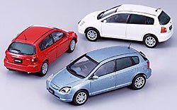 【未使用】【中古】 エブロ 1/43 ホンダ ニューシビック レッド 43146 完成品