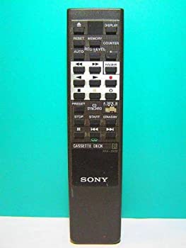【中古-人並み外れたに好いたらしい】 SONY ソニー オーディオ遠隔操作 RM-J902 アクセサリー・部品-リモコン