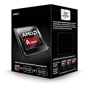 【中古-非常に良い】 AMD A-Series A10 6800K Black Edition ソケットFM2 TDP 100W 4.1GHz×4 GPU HD8670D AD680KWOHLBOX