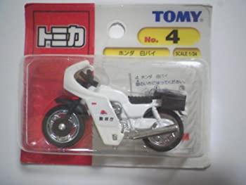 【中古-非常に良い】 トミカ No.4 ホンダ白バイ SCALE 1/34 ブリスター