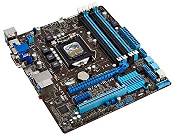 【中古-非常に良い】 ASUSTek ASUS intel B75 Expressチップセット mATXマザーボード B75M- PLUS