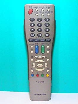 【中古】 シャープ テレビリモコン GA464WJSA