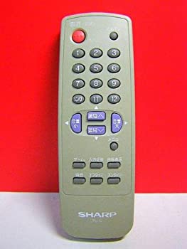 【中古-非常に良い】 シャープ テレビリモコン G1600SA