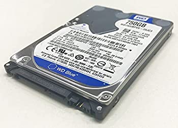 【中古】 Western Digital 2.5in内蔵HDD 750GB SATA6.0Gb/s 5400rpm 8MB 9.5粍厚 WD7500BPVX