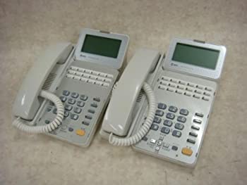 【中古】 日本電信電話 GX- (18) STEL- (2) (W) 2台仕掛ける NTT αGX 18名取り草判定基準はやりっ子電話 商行為電話機