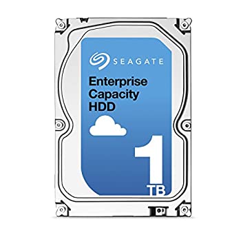 【中古-非常に良い】 Seagate シーゲイト 内蔵ハードディスク Enterprise Capacity 3.5 HDD 1TB ( 3.5 インチ / SATA 6Gb/s / 7200rpm / 128MB ) 正規輸入品 ST1000NM