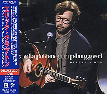 【中古-非常に良い】 アンプラグド~アコ-スティック・クラプトン DELUXE 2CD+DVD
