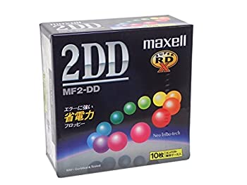 【中古】 maxell マクセル マクセル 3.5in 2DD 1.0MB ディスケット SUPER RD X MF2-DD.A10P 10枚 パウダーコンパクト保護すること容れもの入り口・入口