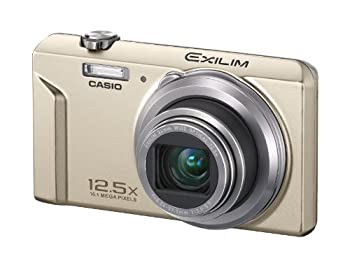 【中古-人並み外れたに似つかわしい】 CASIO カシオ EXILIM デジタル写真機 1 600万絵素 ゴールド EX-ZS170GD