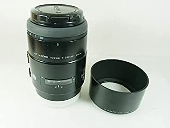 【中古-非常に良い】 MINOLTA AF レンズ 100mm F2.8 Macro New