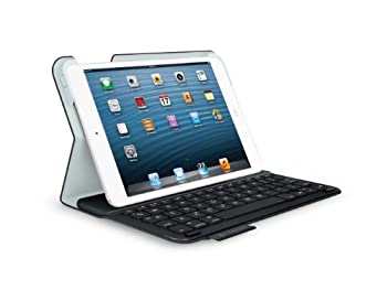 【中古-非常に良い】 Logicool ロジクール ウルトラスリム キーボード フォリオ for iPad mini ブラック TM725BK