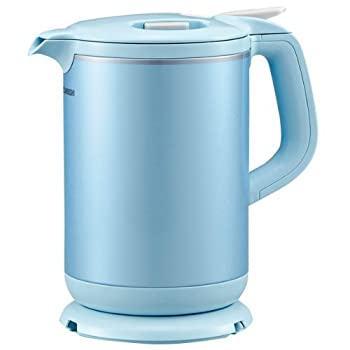 【中古-非常に良い】 象印 電気ケトル (1．0L) 1時間あったか保温 アクアブルー CK-FM10E9-AB