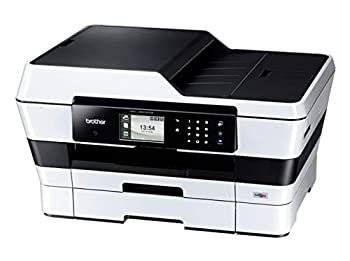 【中古-非常に良い】 brother ブラザー A3インクジェットFAX複合機 PRIVIO SuperG3 FAX ADF 有線&無線LAN 給紙トレイ2段 MFC-J6970CDW