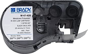 【中古-人並み外れたに好いたらしい】 BMP53 BMP51印刷機用Brady M-47-428下げ札