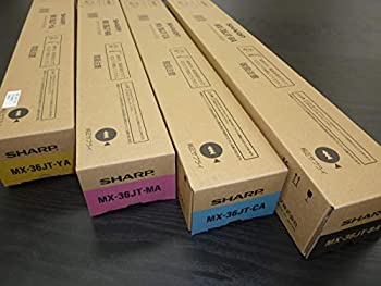 【中古】 SHARP シャープ MX-36JT 4色セット 国内純正トナー MX-36JT_BA MA YA CA