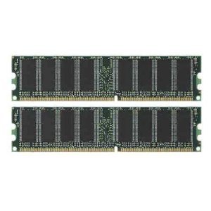 【未使用】【中古】 1GB標準デュアルセットDD333-512MX2 互換 (PC2700規格184pinDIMM 2枚組)