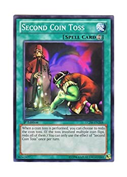 【中古】 遊戯王 英語版 LCJW-EN268 Second Coin Toss セカンド・チャンス (ノーマル) 1st Edition｜ムジカ＆フェリーチェ店