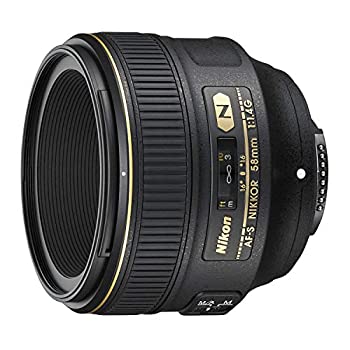 【未使用】【中古】 Nikon ニコン 単焦点レンズ AF-S NIKKOR 58mm f/1.4G Fマウント フルサイズ対応