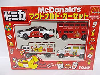 【中古-非常に良い】 トミカ マクドナルド カーセット McDonald's ギフト４台セット 1998