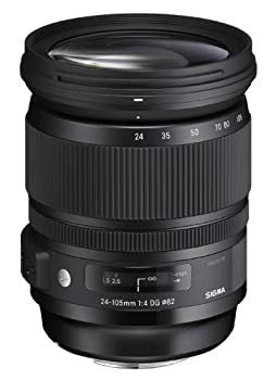 【中古-人並み外れたに好いたらしい】 SIGMA シグマ 24-105粍 F4 DG os HSM Art A013 Nikon F-FXマウント Full-Size Large-Format