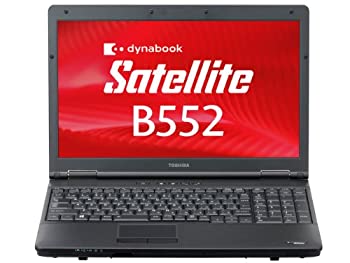 【中古-人並み外れたに似つかわしい】 東芝 dynabook Satellite B552 F (Windows 7 Core i5-3210M) PB552FEAP27A51