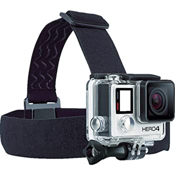 【中古-非常に良い】 GoPro 純正アクセサリ ヘッドストラップ\u0026クリップ ACHOM-001