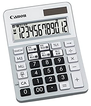 【未使用】【中古】 Canon キャノン ミニ卓上電卓 W税率 LS-120WT-SL SOB|ムジカ&フェリーチェ店