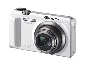 【未使用】【中古】 CASIO カシオ デジタルカメラ EXILIM EXZR500WE ハイスピードカメラ 1610万画素 5軸手ブレ補正 EX-ZR500WE ホワイト