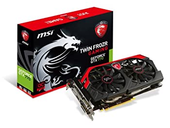 【中古-非常に良い】 MSI NVIDIA GeForce GTX770ビデオカード (オーバークロックモデル) N770GTX Twin Frozr 4S OC V2｜ムジカ＆フェリーチェ店