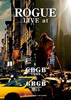 【中古-非常に良い】 ROGUE LIVE at CBGB 1989 & GBGB 2013 [DVD]