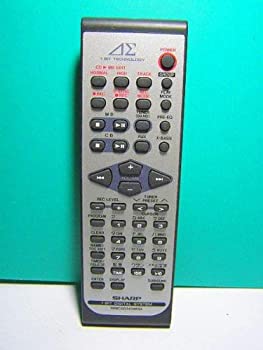 【中古-非常に良い】 シャープ オーディオリモコン RRMCG0343AWSA