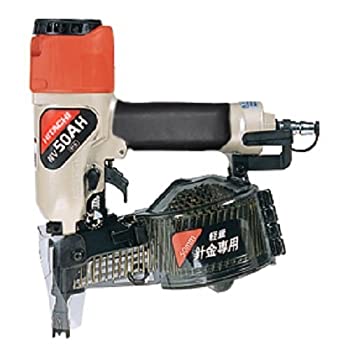 【中古-人並み外れたに好いたらしい】 HiKOKI ハイコーキ 日立工機 渦状文釘打機 腰掛け32~50粍 単発/年代順の継続殴ることうつり変わり NV50AG2