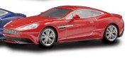 【中古】 京商 アストンマーティン・ミニカーコレクション 100周年祝する 倶楽部K サンクス 1/64 Vanquish 赤いこと単品 乗り物のおもちゃ-車