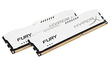 【中古】 キングストン Kingston デスクトップ オーバークロックPC用メモリ DDR3-1866 (PC3-15000) 8GBx2枚 HyperX FURY CL10 1.5V Non-ECC DIMM 240pin H｜ムジカ＆フェリーチェ店
