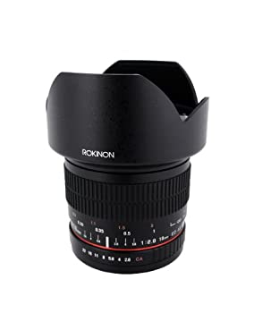 【未当て嵌める】【中古】 Rokinon Canon EF-S印字機用超広角水晶体 10粍 F2.8 ED AS NCS SC Canon一眼二眼レフ写真機用