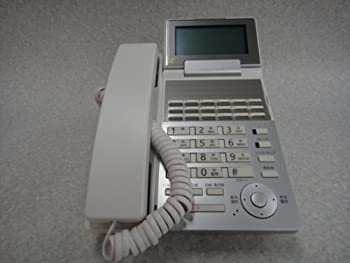 【中古-人並み外れたに似つかわしい】 NYC-18iE-SD (W) ナカヨ iE 18名取り草判定基準電話 商行為電話機