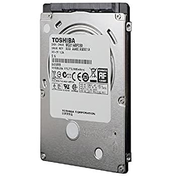 【未使用】【中古】 東芝 2.5型HDD 5400rpm 7mm Hシリーズ ( SATA 6Gb/s / 500GB / 5400rpm / 8MB / 7mm ) MQ01ABF050
